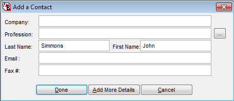 Contact Details Contact Details